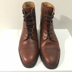 Cole Haan Lace up Brown Boots